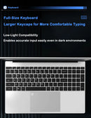 New Ultra Slim Laptop Intel Core i7 8650U 15.6" 32GB RAM 2TB SSD Gaming PC Office Study Computer PC Windows 11 Pro