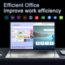 New Ultra Slim Laptop Intel Core i7 8650U 15.6" 32GB RAM 2TB SSD Gaming PC Office Study Computer PC Windows 11 Pro