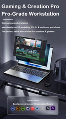New 15.6" Laptop Intel Core i9-9880H 32GB 2TB Gaming PC Ultra Slim Office Study Computer PC Windows 11 Pro 1920*1080 HD