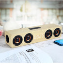 Bluetooth Speaker Portable Powerful Column Home Theater Clock Alarm Computer Speakers Soundbar Subwoofer Boom Box Music Center