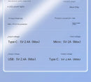 New Style Power Bank 20000mAh 10,000 Large Capacity Durable Fast Charging Mobile New Style Power Supply BCAK