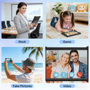 7 Inch Android 13 Kids Tablet 4GB+32GB A133P Quad Core 1024*600 IPS Display 3500mAh 2+5MP Camera WiFi Tablet with Rotatable Case