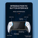 Game Console Project X Handheld Game Console 4.3 Inch HD Screen Portable Video Game Console Support Dual Player and Controller