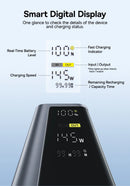 Baseus Power Bank 145W 20800mAh PD 100W Fast Charging  with Smart Digital Display Portable External PowerBank for Laptop Phone