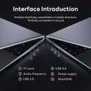 ACEKAMAS 14.1" intel Core i9-10980HK laptop 16GB RAM 1/2TB SSD Portable laptops Windows 11 Pro Office Gaming Notebook computer