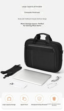 Laptop Bag with Handle & Shoulder Strap, Large Capacity, Premium Texture, Portable Storage Inner Sleeve