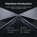 ACEKAMAS 14.1" intel Core i9-10980HK laptop 16GB RAM 1/2TB SSD Portable laptops Windows 11 Pro Office Gaming Notebook computer