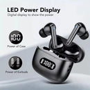 Wireless Earbuds New Real Time Online Headphones with AI Language Translation for Business BT 5.4 TWS Earphone with LED Display
