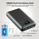 Portable Mobile External Spare Battery 30000mAh or 40000mAh DC Power Bank 5V 12V Vest Cooling Fan Outdoor PowerBank Batteries