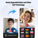 Wireless Earbuds New Real Time Online Headphones with AI Language Translation for Business BT 5.4 TWS Earphone with LED Display