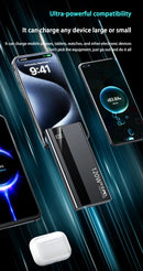 New Power Bank 200000mAh Ultra-large Capacity 120W Super Fast Charge With Digital Display Portable External Battery For phone