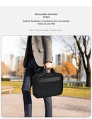 Laptop Bag with Handle & Shoulder Strap, Large Capacity, Premium Texture, Portable Storage Inner Sleeve