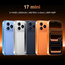 IVMI Global 17 mini mobile phones smartphone toys Pro Max Ultra mini phone Android Cellphone 3G Dual SIM Screen Small Phone