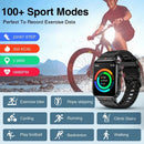 New Smartwatch 1.95 Inch Screen Health Monitoring Watches Android IOS IP68 Waterproof  Sport Fitness Smart Watch For Men Women