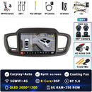 Android 16 For Kia Sorento 3 2014 - 2017 LHD 2K QLED Android Car Radio Multimedia Video Player GPS Stereo CarPlay 4G Head Unit