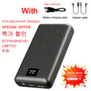 Portable Mobile External Spare Battery 30000mAh or 40000mAh DC Power Bank 5V 12V Vest Cooling Fan Outdoor PowerBank Batteries
