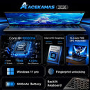 2026 Intel Core i9-10980HK Notebook Windows 11 Pro 15.6 inch Laptop 16GB RAM 1TB/2TB SSD Fingerprint UnIock Office Game Laptops