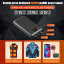 Portable Mobile External Spare Battery 30000mAh or 40000mAh DC Power Bank 5V 12V Vest Cooling Fan Outdoor PowerBank Batteries