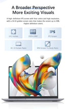 2026 Laptop Core i7 9850H A3950 Portable Laptops Windows 11 Pro 16GB RAM 1TB SSD 1920*1080 HD PC Gaming Computer Notebook Gamer