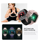 Smart Watch for Men's Women's 1.95-inch AMOLED HD Screen IP68 Waterproof 100+Sports Mode Fitness Tracker Heart Rate monitoring