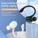 Wireless Bluetooth Earphones HIFI Bass With HD MIC Ear-Hook Earbuds Noise Cancelling Life Waterproof Game Sports Music Headsets