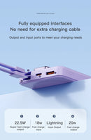 Magnetic Wireless Power Bank 10000mAh Portable PD 20W 3 in 1 Fast Charging External Battery for iPhone 15 14 13 Tel Accessories