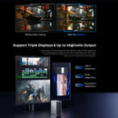 CHUWI UBox Mini PC Ryzen 6600H Processor AMD CPU 16GB RAM 512GB SSD Windows 11 Desktop Computer PC 4K Decording WIFI 6 PC