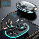 Sleeping Earbuds Wireless Mini Headphones For Work TWS Bluetooth Earphone Stereo Hidden Headsets with Mic HD Call Waterproof X55