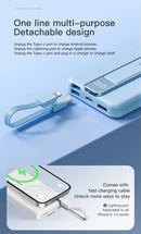 Magnetic Wireless Power Bank 10000mAh Portable PD 20W 3 in 1 Fast Charging External Battery for iPhone 15 14 13 Tel Accessories