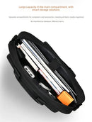 Laptop Bag with Handle & Shoulder Strap, Large Capacity, Premium Texture, Portable Storage Inner Sleeve