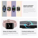 Smart Watch for Men's Women's 1.95-inch AMOLED HD Screen IP68 Waterproof 100+Sports Mode Fitness Tracker Heart Rate monitoring