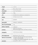 Blackview OSCAL FLAT 1C Mobile Phone Android 13, 2GB 32GB Cheap 6.65'' Smartphone, 4700mAh Battery Cell Phone Face Unlocked, 4G