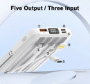 New Magnetic Power Bank 20000mAh Fast Charging Wireless W/ Cables Stand for IPhone Magsafe Powerbank Portable External Battery