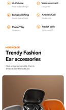 Wireless Earbuds 2-Pair Set, Mini In-Ear for Sleeping & Sports, HiFi Stereo Sound, 30H Playtime, Secure Fit