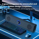 Wireless Bluetooth and PC Soundbar Wired Speaker USB Powered Soundbar for TV Pc Laptop Gaming Home Theater Surround Audio System
