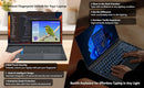 2026 Intel Core i9-10980HK Notebook Windows 11 Pro 15.6 inch Laptop 16GB RAM 1TB/2TB SSD Fingerprint UnIock Office Game Laptops