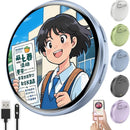 Anime E-Badge Display Pin Dynamic Electronic Badge Anime Merchandise Digital Display Badge Dynamic Gift For Otaku Fans Friends