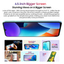 Blackview OSCAL FLAT 1C Mobile Phone Android 13, 2GB 32GB Cheap 6.65'' Smartphone, 4700mAh Battery Cell Phone Face Unlocked, 4G