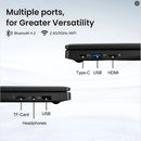 Windows11 Laptop 10.1inch Notebook Computer Learning Laptop Netbook for Kids Men Women (8GB/128GB)