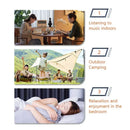 Bluetooth Speaker New Transparent Mech Audio TWS Two-Machine interconnection Rhythm Breathing Light 360° Stereo Surround
