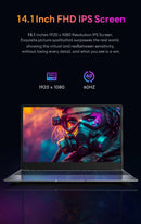 ACEKAMAS 14.1" intel Core i9-10980HK laptop 16GB RAM 1/2TB SSD Portable laptops Windows 11 Pro Office Gaming Notebook computer