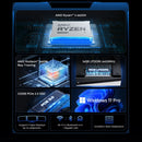 CHUWI UBox Mini PC Ryzen 6600H Processor AMD CPU 16GB RAM 512GB SSD Windows 11 Desktop Computer PC 4K Decording WIFI 6 PC
