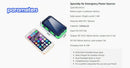 Solar Power Bank 20000mAh Portable Charging Poverbank External Battery Charger Strong Light LDE Light for All Smartphones