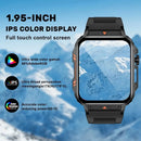 New Smartwatch 1.95 Inch Screen Health Monitoring Watches Android IOS IP68 Waterproof  Sport Fitness Smart Watch For Men Women
