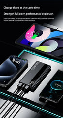New Power Bank 200000mAh Ultra-large Capacity 120W Super Fast Charge With Digital Display Portable External Battery For phone