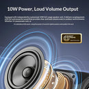 Bluetooth Speaker 10W Super Bass TWS Stereo Waterproof Portable Wireless Speaker Outdoor Party for Phone PC