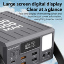 100000mAh Power Bank PD 100W USB C Fast Charge Large Capacity 22.5W  with 7 Outputs & LCD Display Battery Bank Outdoor Camping