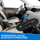 Bluetooth Speaker Handsfree Car Kit Sun Visor Clip Wireless Audio Receiver Speakerphone Wireless Stereo MP3 Music Player