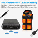 Portable Mobile External Spare Battery 30000mAh or 40000mAh DC Power Bank 5V 12V Vest Cooling Fan Outdoor PowerBank Batteries
