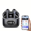 Wireless Earbuds New Real Time Online Headphones with AI Language Translation for Business BT 5.4 TWS Earphone with LED Display